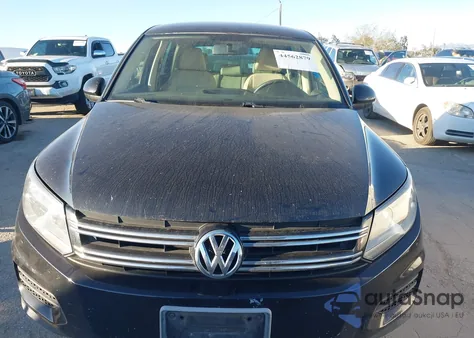 2012 Volkswagen Tiguan Le из США, поврежденный, VIN WVGAV7AX0CW582317